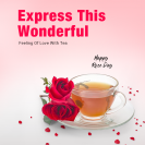 Rose Day Special Tea