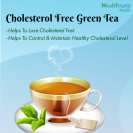 Cholesterol Free Green Tea Sample